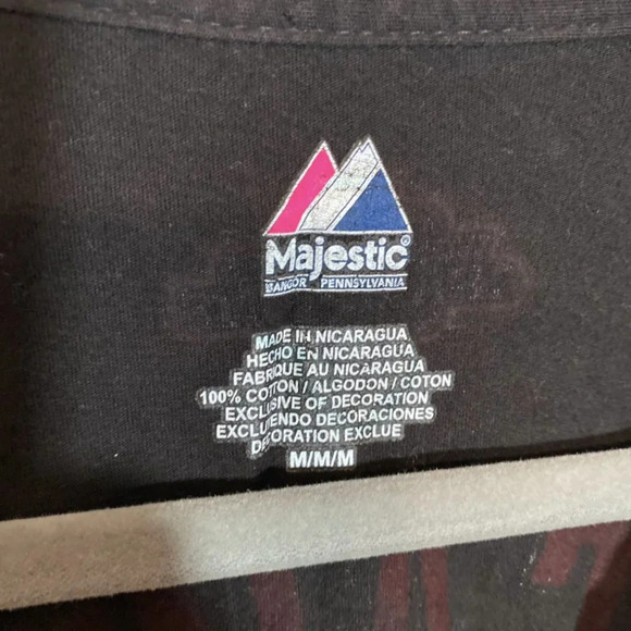 Majestic San Francisco Giants Matt Cain Gold World Series Shirsey 18 Shirt Sz M - Picture 3 of 4